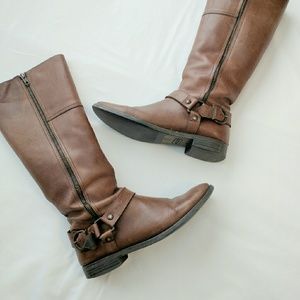 | A l d o | Leather Riding Boots